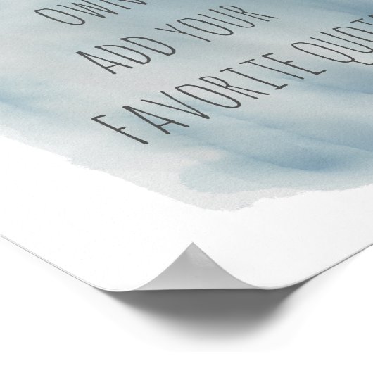 waterverf poster creëer (Hoek)