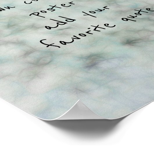 waterverf poster creëer (Hoek)