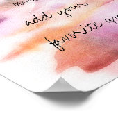 waterverf poster creëer (Hoek)