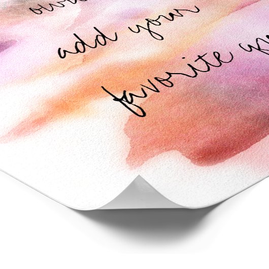 waterverf poster creëer (Hoek)