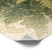 Waterverf Poster met Speelse Vos Kit Kunst (Hoek)