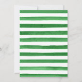 Waterverf Pot met Goud St. Patrick's Sweet 16 Kaart (Achterkant)