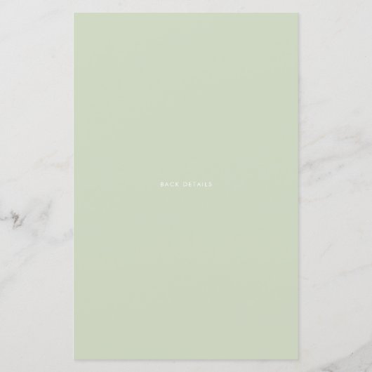 Waterverf Potentiële Planten Aannodiging op zaterd (Achterkant)