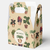 Waterverf Potentiële Planten Terracotta Pots Name Bedankdoosjes (Geopend)