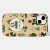 Waterverf Potentiële Planten Terracotta Pots Name Case-Mate iPhone Case (Achterkant (horizontaal))