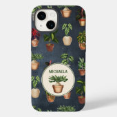 Waterverf Potentiële Planten Terracotta Pots Rusti Case-Mate iPhone Case (Achterkant)