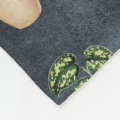 Waterverf Potentiële Planten Terracotta Pots Rusti Fleece Deken (Hoek)