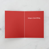 Waterverf prachtige regenboogdroomvanger kaart (Binnen)