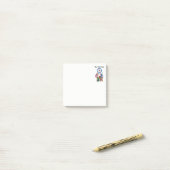 Waterverf prachtige regenboogdroomvanger post-it® notes (Op bureau)