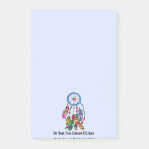 Waterverf prachtige regenboogdroomvanger post-it® notes
