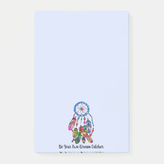 Waterverf prachtige regenboogdroomvanger post-it® notes (Voorkant)