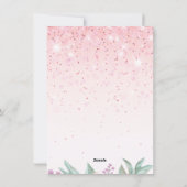 Waterverf pretkerst, auto met cadeaus feestdagenkaart (Achterkant)