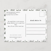 Waterverf Prettige feestdagen (Achterkant)