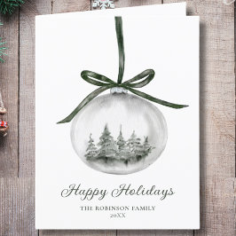 Waterverf Prettige feestdagen