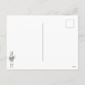 Waterverf Prettige feestdagen Briefkaart Winter Bl (Achterkant)