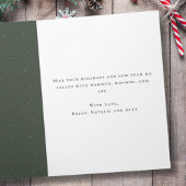 Waterverf Prettige feestdagen Kaart