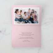 Waterverf Prettige feestdagen Pink Poinsettia (Binnen)