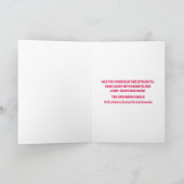 Waterverf Prettige feestdagen roze kerstboom (Binnen)