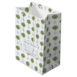 Waterverf Prettige feestdagen Sinaasappel Citrus Medium Cadeauzakje