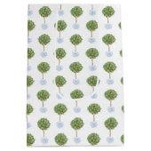 Waterverf Prettige feestdagen Sinaasappel Citrus Medium Cadeauzakje (Achterkant)