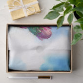 Waterverf Prickly Pear Cactus Flowers Decoupage Tissuepapier (Geschenk)