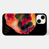 Waterverf prikt Cactus Monogram Case-Mate iPhone Case (Achterkant (horizontaal))