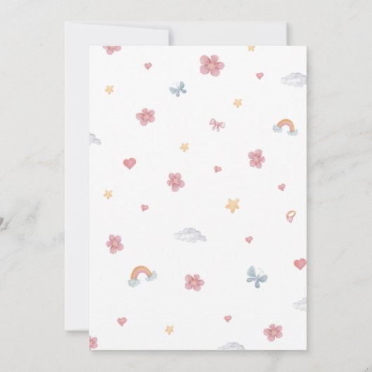 Waterverf Princess Castle Kaart (Achterkant)