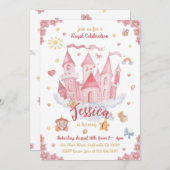 Waterverf Princess Castle Kaart (Voorkant / Achterkant)