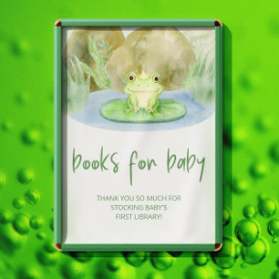 Waterverf Princess Frog boeken voor baby Poster