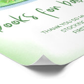 Waterverf Princess Frog boeken voor baby Poster (Hoek)