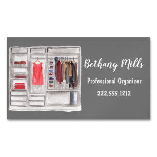 Waterverf Professional Home Organizer   Magnetisch Visitekaartje