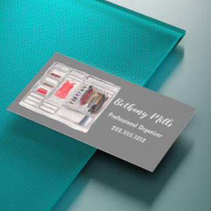 Waterverf Professional Home Organizer Magnetisch Visitekaartje