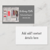 Waterverf Professional Home Organizer Visitekaartje (Voorkant / Achterkant)