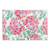 Waterverf Protea Kussensloop (Achterkant-Rechts)