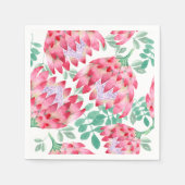 Waterverf Protea Servet (Voorkant)