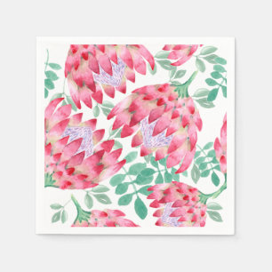 Waterverf Protea Servet