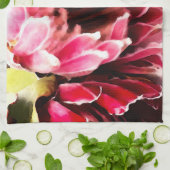 Waterverf Protea Sluiten keukenhanddoek 16 x 24 in (Gevouwen)