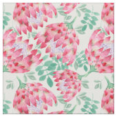 Waterverf Protea Stof (Close Up)