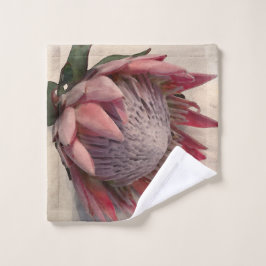 Waterverf Protea Washandje