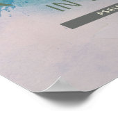 Waterverf Psalm 56:3 Poster (Hoek)