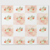 Waterverf Pumkins Cadeaupapier (Vlak)