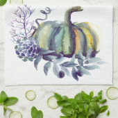Waterverf Pumpkin Autumn Kitchen Towel Decor Theedoek (Gevouwen)