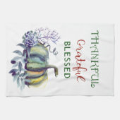 Waterverf Pumpkin Autumn Kitchen Towel Decor Theedoek (Horizontaal)