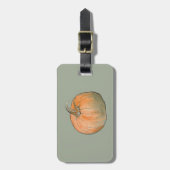 Waterverf Pumpkin Bagagelabel (Voorkant verticaal)