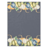 Waterverf Pumpkin Blue Tafelkleed (Voorkant)