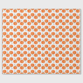 Waterverf Pumpkin Cadeaupapier (Vlak)