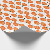 Waterverf Pumpkin Cadeaupapier (Hoek)