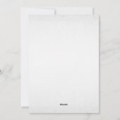 Waterverf Pumpkin Cornucopia Thanksgiving Poem Feestdagenkaart (Achterkant)