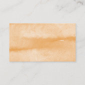 Waterverf Pumpkin Diaper Raffle Ticket Informatiekaartje (Achterkant)