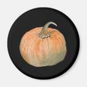 Waterverf Pumpkin Magneet (Voorkant)